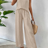 ELOWEN – SET DE TANK ȘI PANTALONI PENTRU ÎNTREAGA ZI