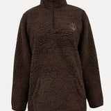 NOREEN | Pulover Teddy cu Fermuar