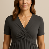 Corazon™ | Rochie midi cu decolteu în formă de V