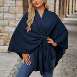 Stela | Poncho Elegant Drapat