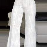 Emma | Pantaloni cu Talie Înaltă și Încrucișare