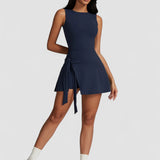 Nova – Rochie de Tenis Damă Elegantă cu Croi Mini și Shorts Integrat