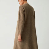 Set de trei piese cu cardigan lung și pantaloni casual