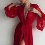 Keira™ | Kimono din Dantelă Transparentă