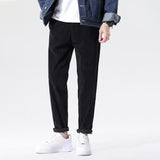 Satoko - Pantaloni din catifea gri