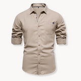 Bluză - Amestec Respirabil cu Închidere Frontală și Mișcare Ușoară