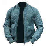 Jachetă Bomber – Croială din Amestec Moale și Ușor de Îmbrăcat