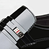 Pantofi de Afaceri – Construcție Durabilă din Amestec și Talpă Căptușită