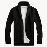 Francisco | Cardigan Mistura Fleece cu Guler Comfortabil