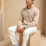 Cardigan - Tricotaj mixt cu siluetă ajustată și straturi moi