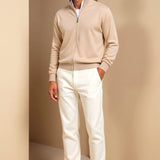 Cardigan - Tricotaj mixt cu siluetă ajustată și straturi moi