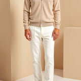 Cardigan - Tricotaj mixt cu siluetă ajustată și straturi moi