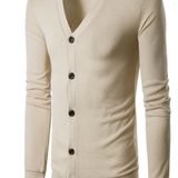 Francisco | Cardigan cu deschidere frontală din poliester mixt