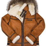 Palton - Glugă cu Blană și Izolație Termică Groasă