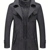 Jachetă - Finisaj Rezistent la Vânt și Strat Cald și Moale