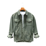 Cămașă din Cord - Suprafață Texturată și Straturi Ușoare