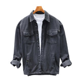 Cămașă din Cord - Suprafață Texturată și Straturi Ușoare