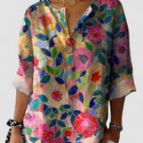 Arlene | Bluză elegantă cu imprimeu floral