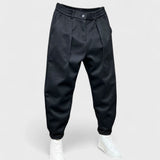 Andrei - Pantaloni eleganți din material mixt