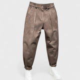 Andrei - Pantaloni eleganți din material mixt