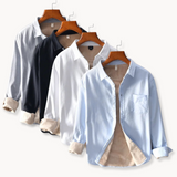 Cămașă din Flanel – Material Moale și Închidere Frontală cu Butoni