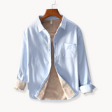 Cămașă din Flanel – Material Moale și Închidere Frontală cu Butoni