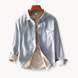 Cămașă din Flanel – Material Moale și Închidere Frontală cu Butoni