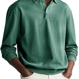 Elias – Polo cu Butoane și Culoare Uniformă