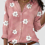 Darya | Bluză cu Motive Florale