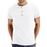Tricou Henley – Material Moale și Guler Ajustabil