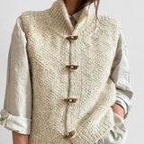 Camila - Vestă tricotată sofisticată fără mâneci