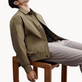 Casaco - Amestec de Pânză Ajustat și Straturi Structurate