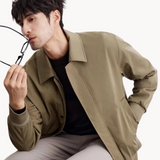 Casaco - Amestec de Pânză Ajustat și Straturi Structurate