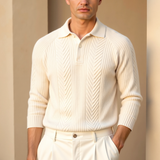 Pulover din fire amestecate - Siluetă relaxată și mișcare ușoară