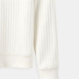 Pulover din tricot – Mâneci lungi cu textură canalată și formă stabilă