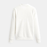 Pulover din tricot – Mâneci lungi cu textură canalată și formă stabilă