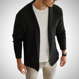 Cardigan din tricot cu fermoar - Fermoar frontal complet și material respirabil