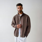 Bernardino | Vestă tricotată structurată