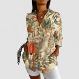 Rosa – Bluză de Damă Elegantă cu Imprimeu Floral