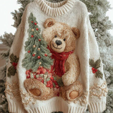 Elena – Pulover de Crăciun cu detalii festive