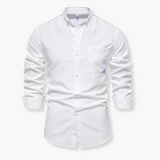 Cămașă Oxford – Țesătură Texturată și Flux de Aer Respirabil