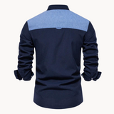 Cămașă Oxford – Țesătură Texturată și Flux de Aer Respirabil