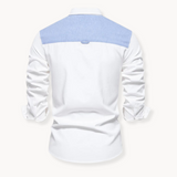 Cămașă Oxford – Țesătură Texturată și Flux de Aer Respirabil