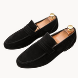 Pantofi Penny Loafers - Slip On Mat și Talpă Ușoară