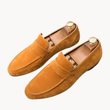 Pantofi Penny Loafers - Slip On Mat și Talpă Ușoară