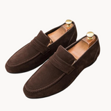 Pantofi Penny Loafers - Slip On Mat și Talpă Ușoară