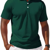 Cămașă Polo – Croială Clasică & Amestec Respirabil Menține Răcoarea