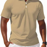 Cămașă Polo – Croială Clasică & Amestec Respirabil Menține Răcoarea