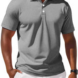 Cămașă Polo – Croială Clasică & Amestec Respirabil Menține Răcoarea