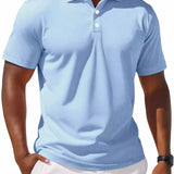 Cămașă Polo – Croială Clasică & Amestec Respirabil Menține Răcoarea